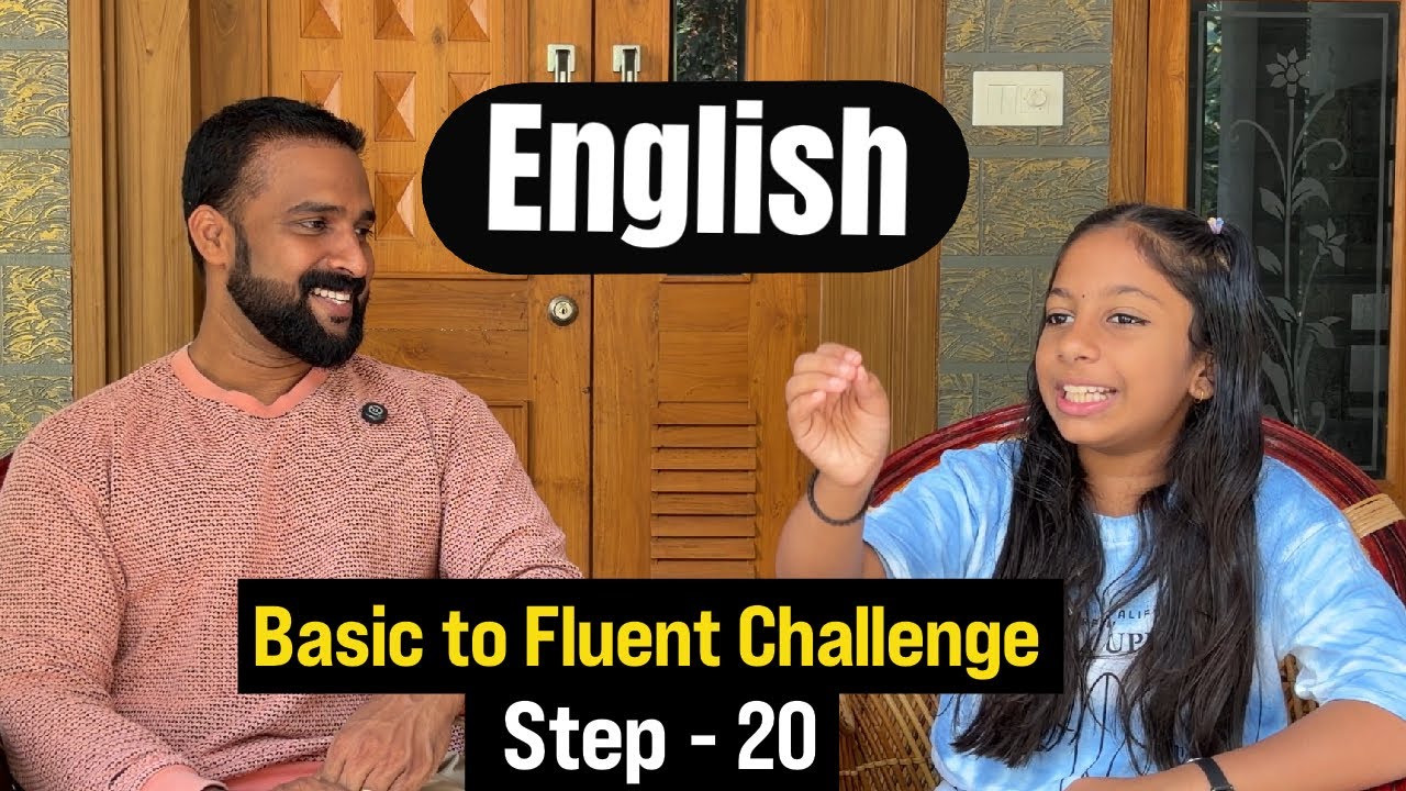 Step 20 | Basic to Fluent English Challenge | Milus Vlog