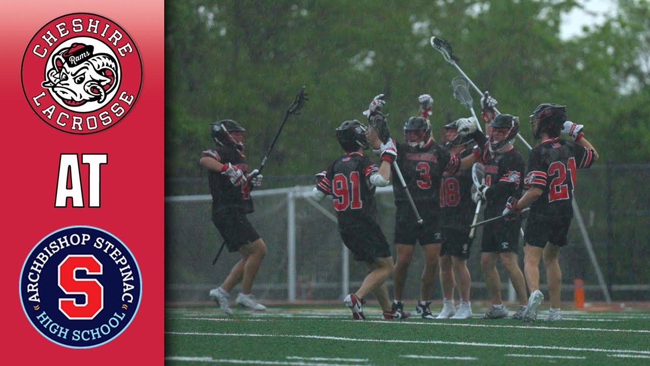 Cheshire at Archbishop Stepinac (HS) | CT High School Boys Lacrosse 4K Highlights