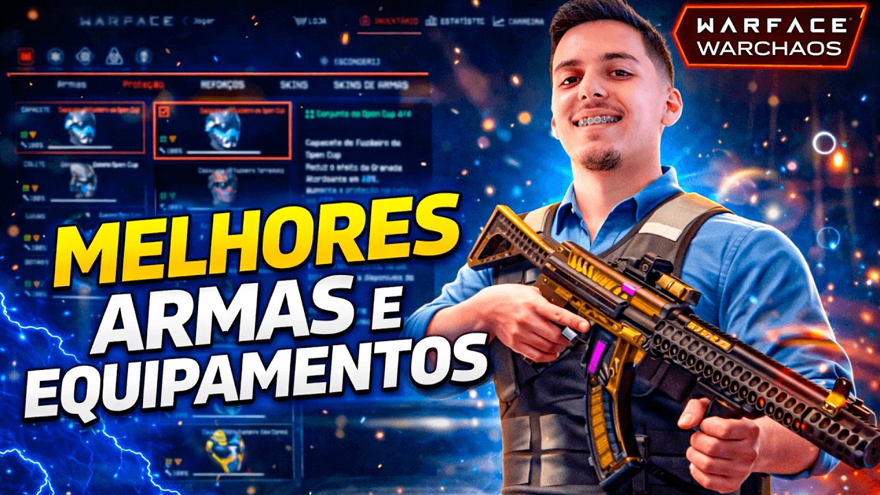 MELHORES ARMAS E EQUIPAMENTOS PARA JOGAR NO NOVO WARFACE (WARCHAOS) • 𝑲𝑨𝑰𝑶𝑿