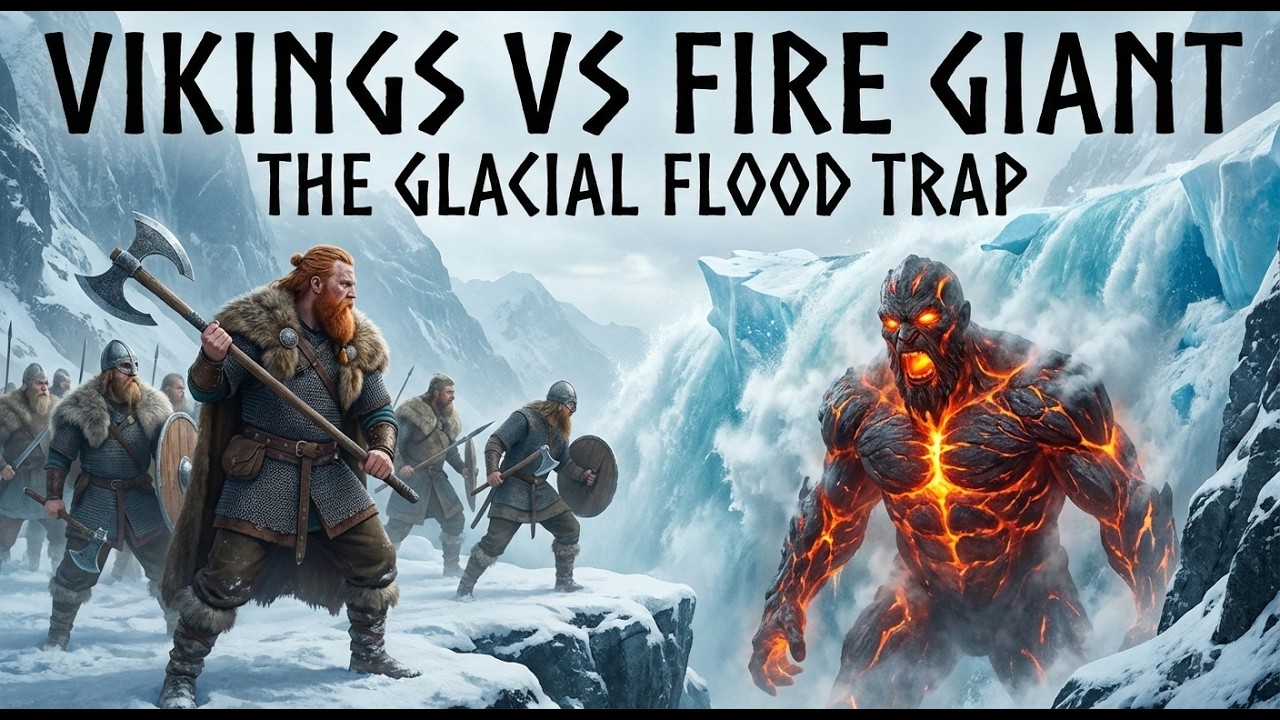 How Vikings Trapped a Fire Giant Using Ice & Floods (The Glacial Death Trap)