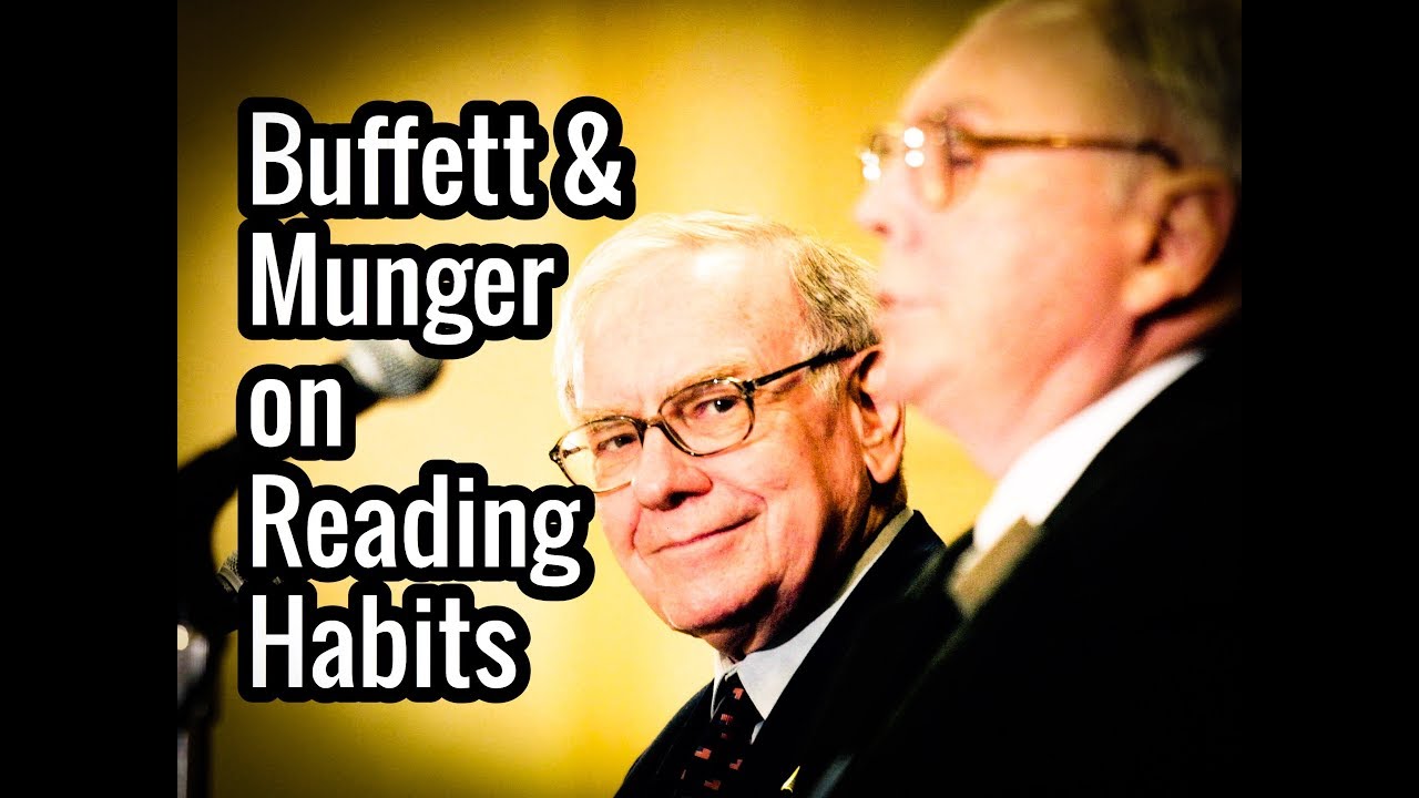 Warren Buffett & Charlie Munger on Reading Habits & Books