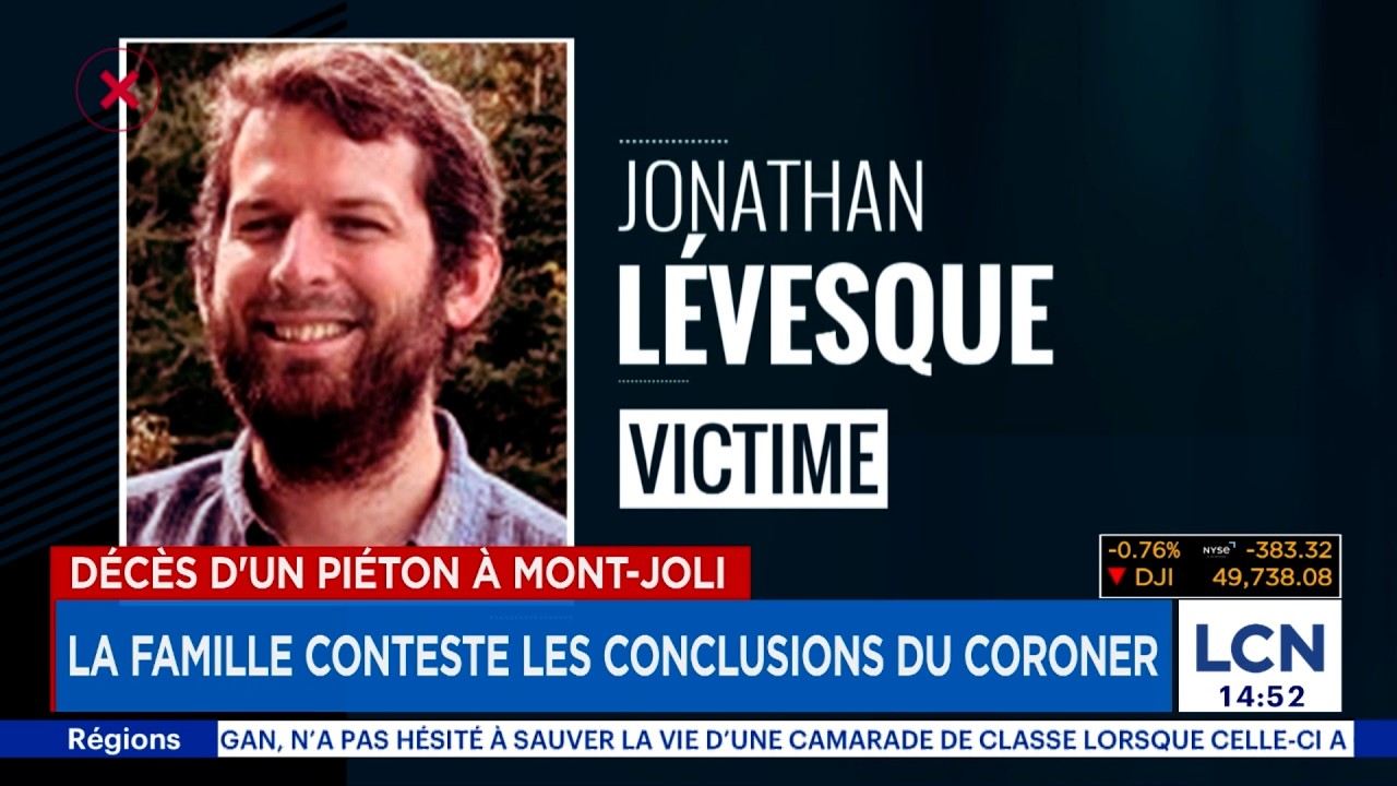 Décès d'un piéton à Mont-Joli: la famille conteste les conclusions du coroner