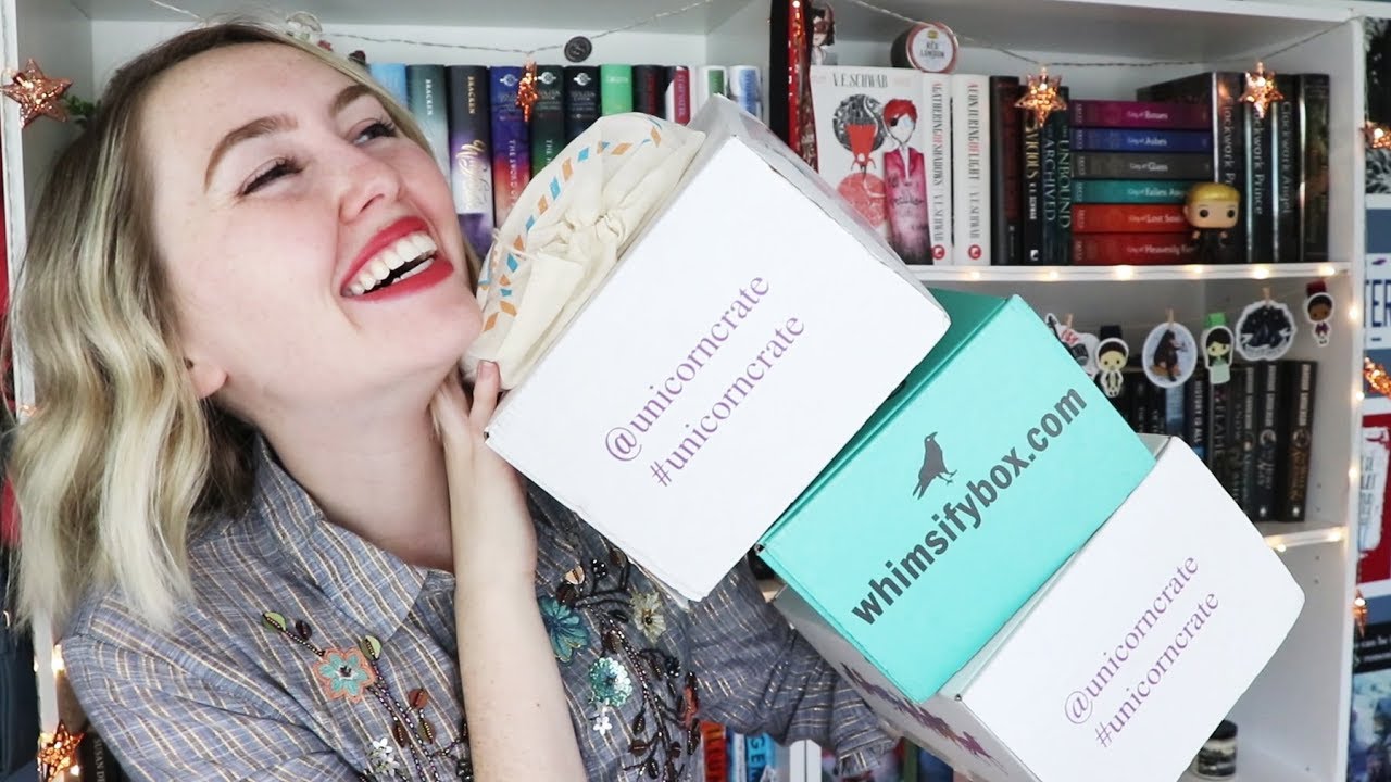 A LATE NOVEMBER COMBO UNBOXING (WHIMSIFY, UNICORN CRATE, & UPPERCASE)