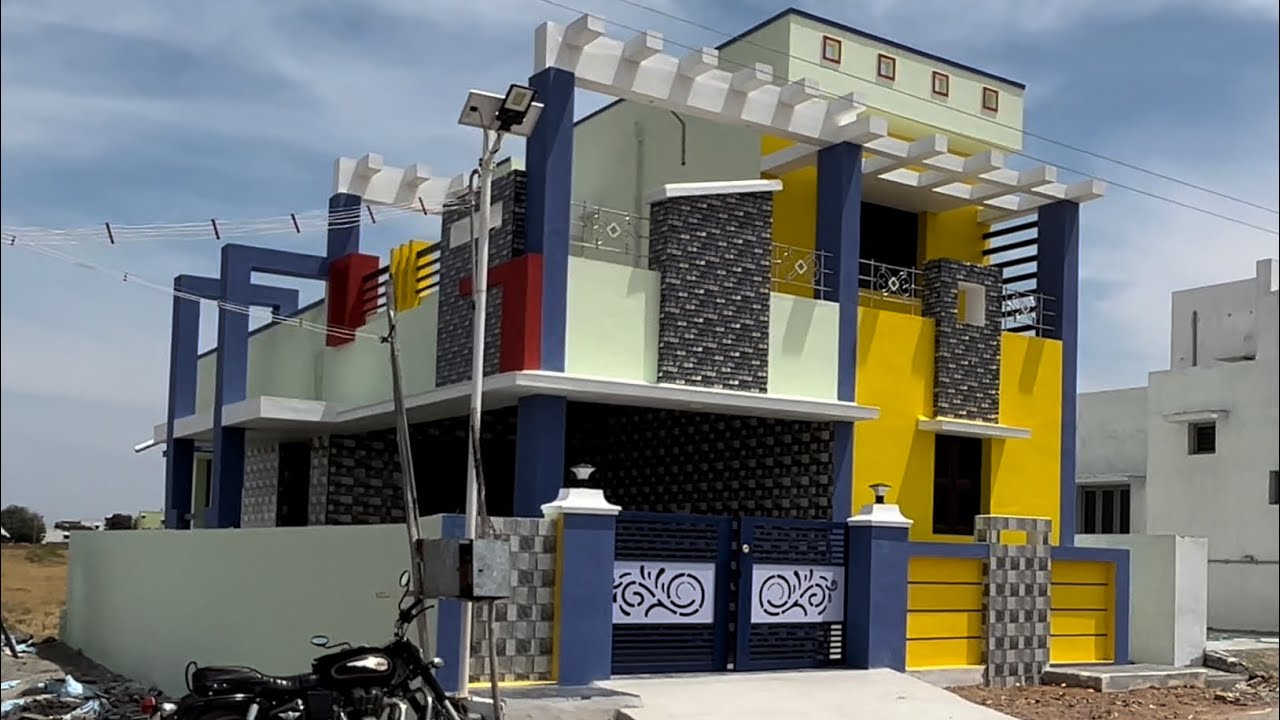 SOLD OUT  4.16 சென்டில் வடக்கு வாசல் அமைந்த அசத்தலான 3BHK  வீடு,kovilpatti, 9385580934,
