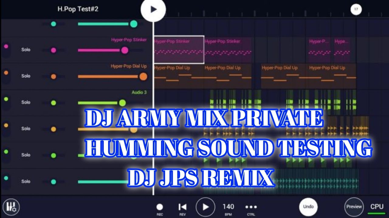 DJ ARMY MIX PRIVATE HUMMING SOUND TESTING ll REMIX BY DJ JPS ll PLEASE USE HEADPHONES 🎧🎧🎧