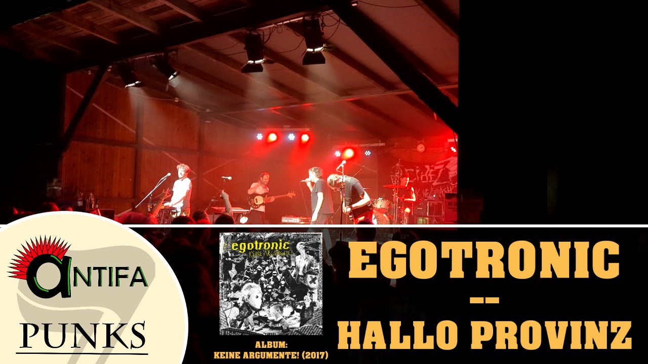 Egotronic - Hallo Provinz (live @Refuse Festival 29.07.2022) | Antifa Punks