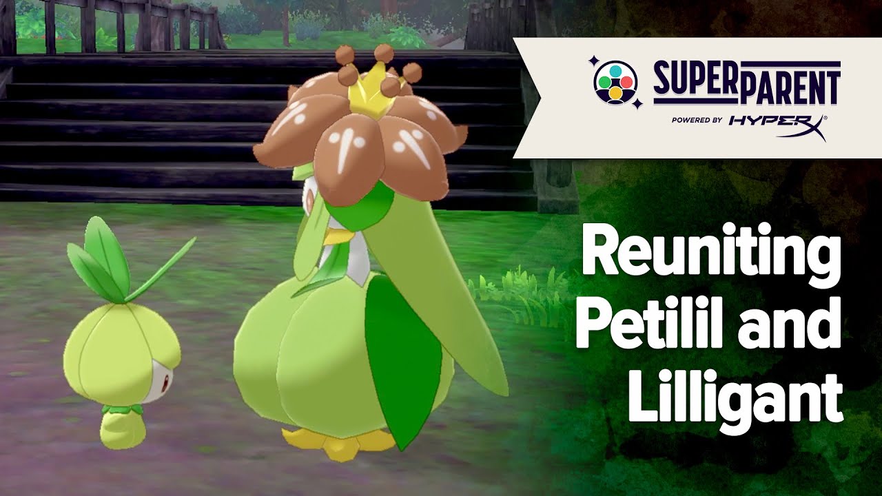 Reuniting Petilil and Lilligant - Pokemon Sword and Shield Isle of Armor
