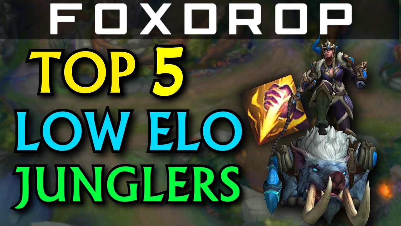 Top 5 Junglers for Low Elo - League of Legends