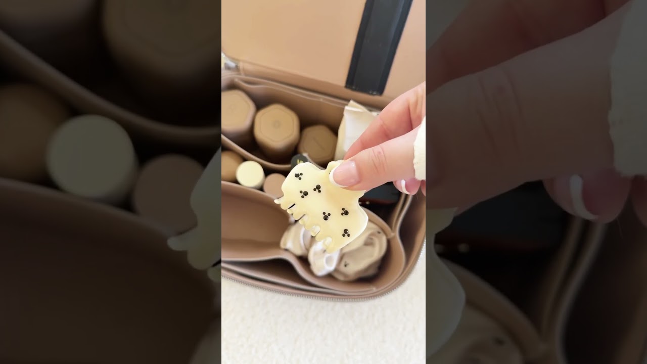 Pack with me for Disney World 🐭🎢🤍 #packing #packwithme #disneyworld #asmrsounds