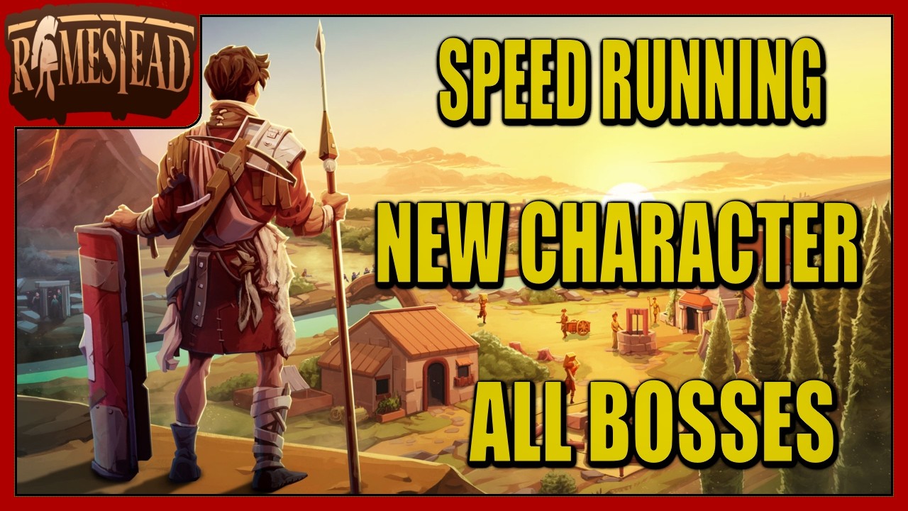 Romestead Live: Speedrunning an empire. How fast can a new character kill all the bosses.