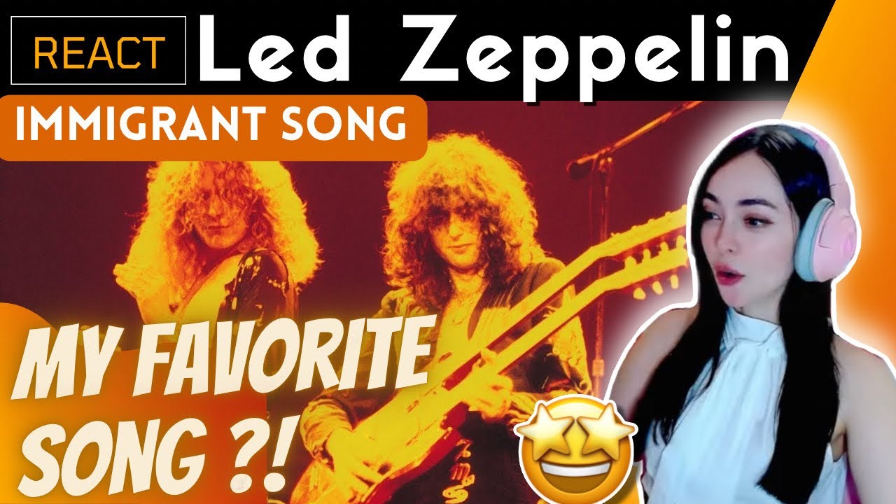 РЕАКЦИЯ НА LED ZEPPELIN - ПЕСНЯ ИММИГРАНТА