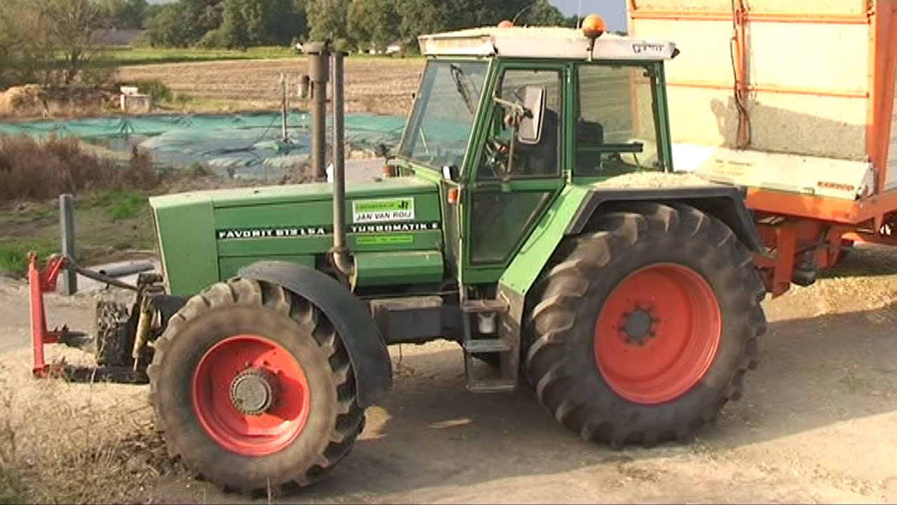 Maïs 2008 Loonbedrijf van Roij samen met Aldenzee met Fendt 612 lsa, Fendt 824,Fendt 714,Kaweco