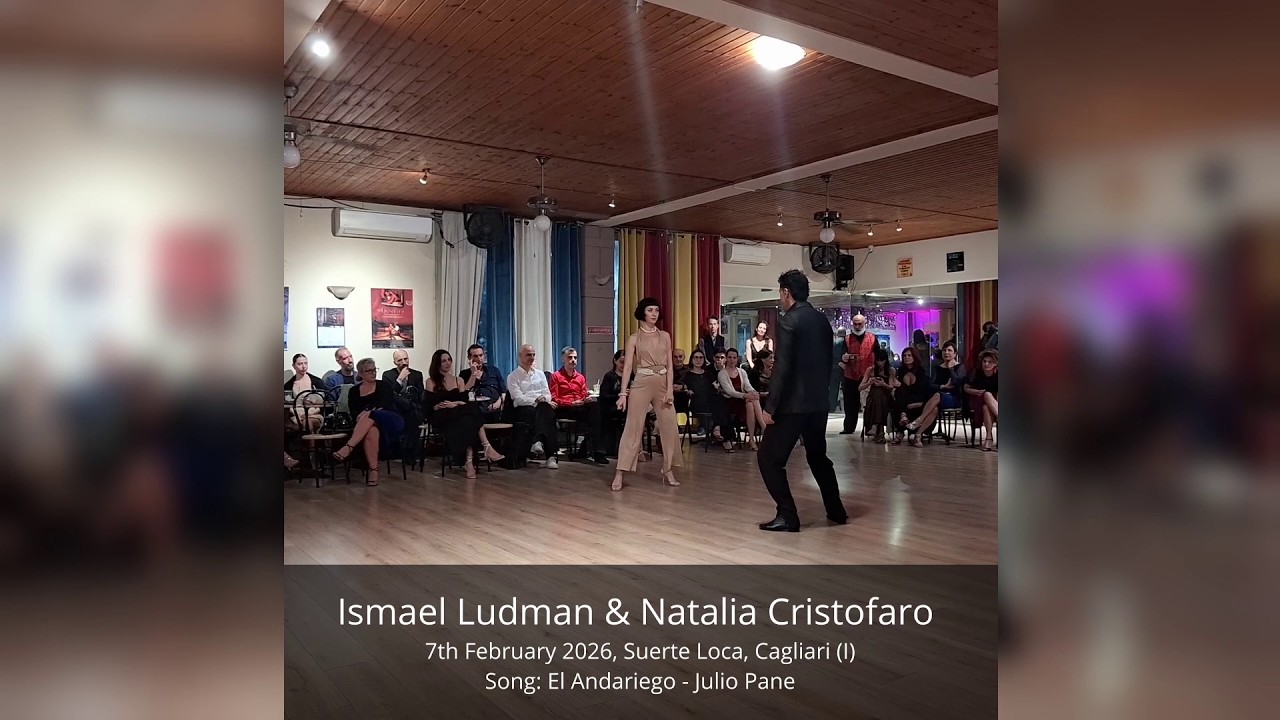 Ismael Ludman & Natalia Cristofaro – El Andariego (Julio Pane) | Suerte Loca Cagliari 2026