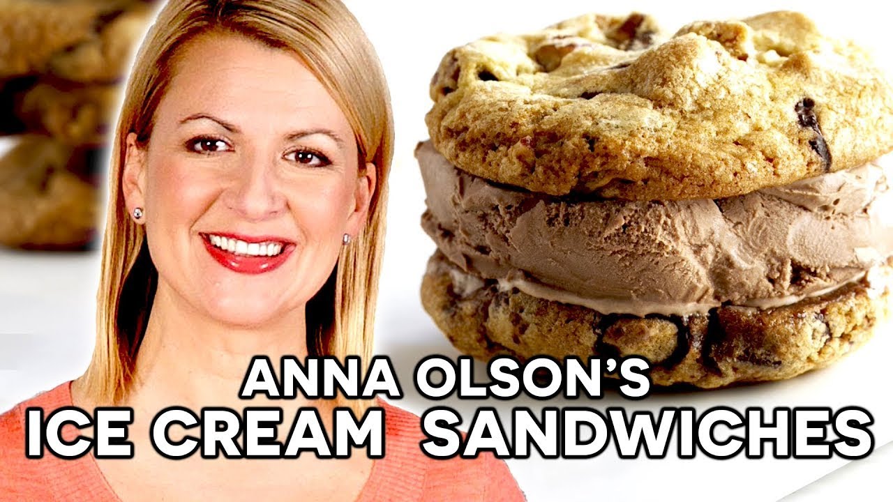 Professional Baker Teaches You How To Make ICE CREAM SANDWICHES!