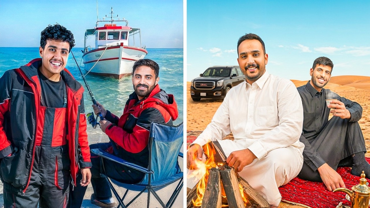 البر🏜️ Vs البحر🌊 مع اعضاء باور