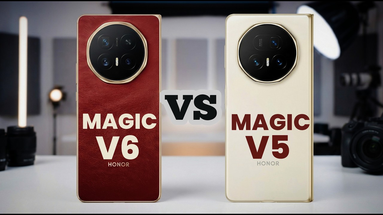Honor Magic V6 VS Honor Magic V5 Comparison