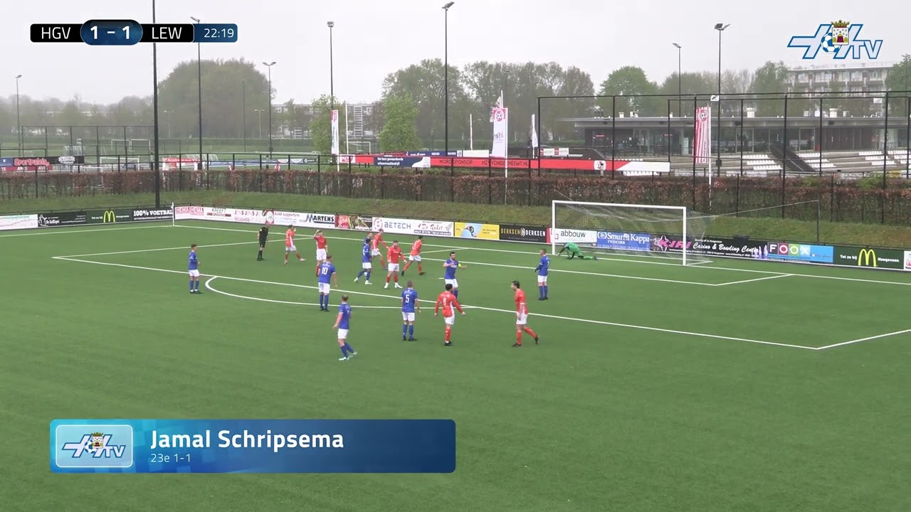 Hoogeveen TV   samenvatting Hoogeveen zaterdag   FC Lewenborg 20 04 2024