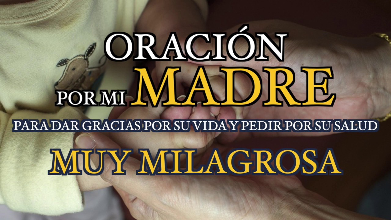 Oración por mi Madre ❤️🙏🏽 🕯PARA QUE MI MADRE ESTE BENDECIDA