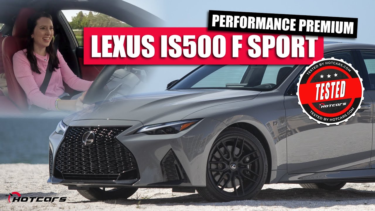 The Last V8!? | Amanda Reviews Lexus' IS 500 F Sport Performance Premium | Drive Vibes