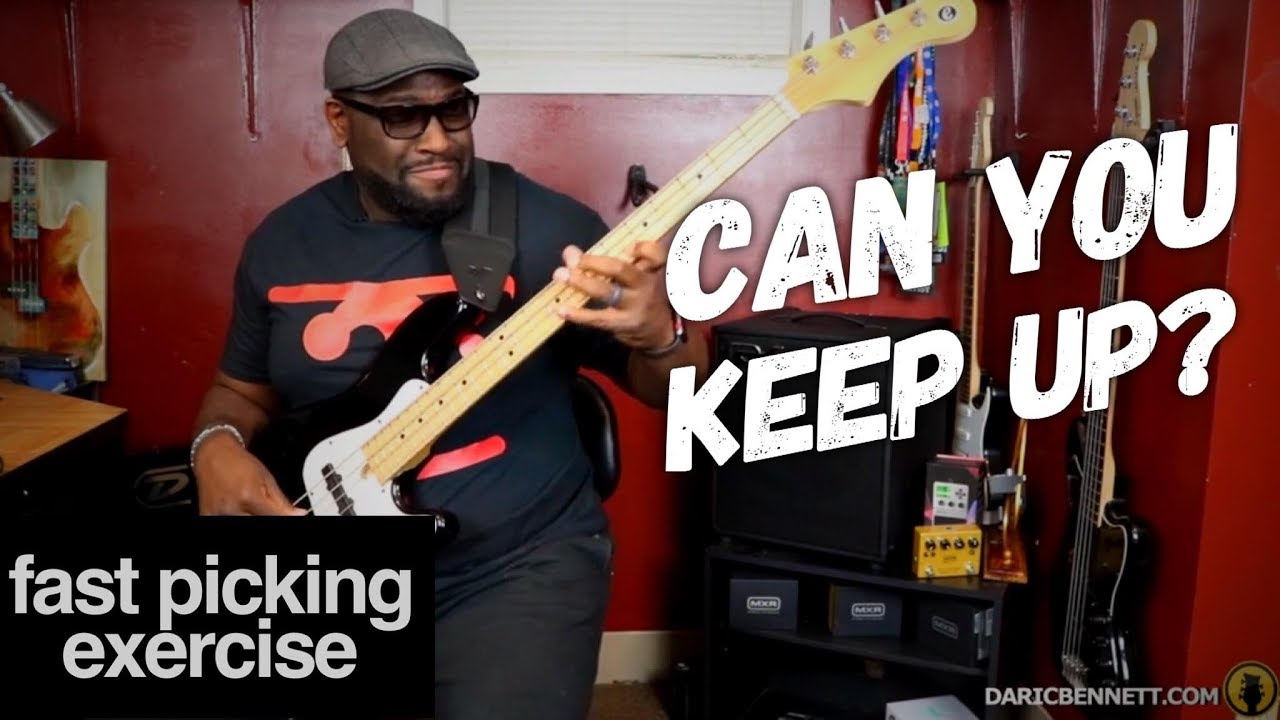 16th Note Exercise Breakdown | Build Your Speed on Bass! | Can you keep up?