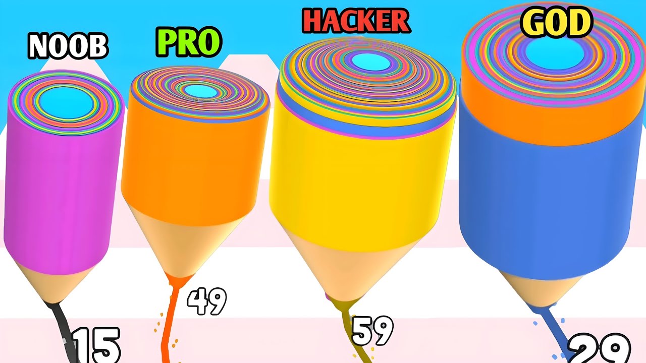 Wrapper Runner 3d - New Update, (NOOB to PRO to HACKER)