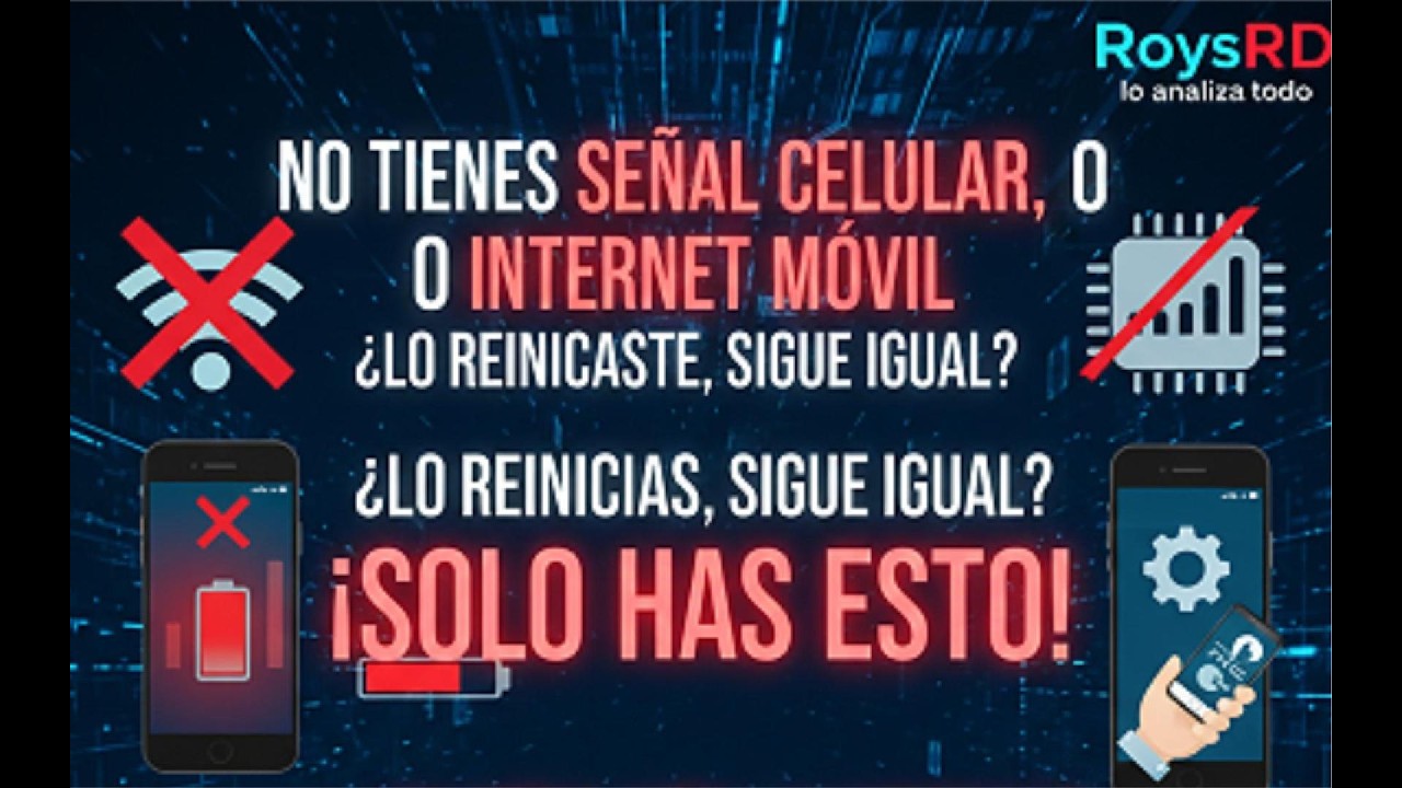 no señal celular no funciona internet, solo haz esto!!