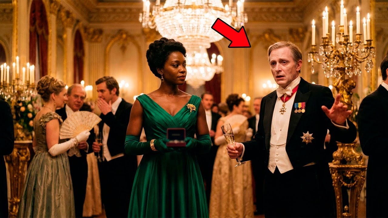 Nobleman Insults Black Lady—Freezes When She Is Revealed As A Royal Family Princess!