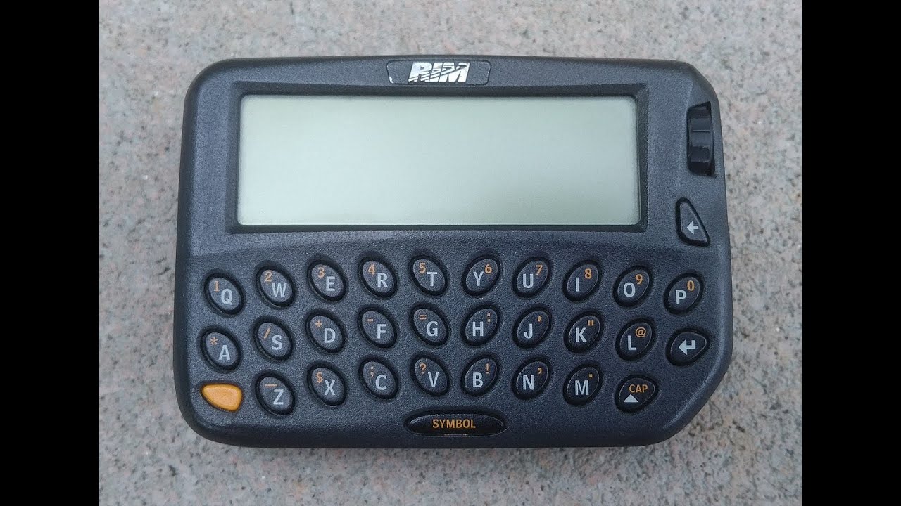 Interactive  850 - первый @ BlackBerry RIM | Двухсторонний пейджер,  #историябизнеса смартфоны