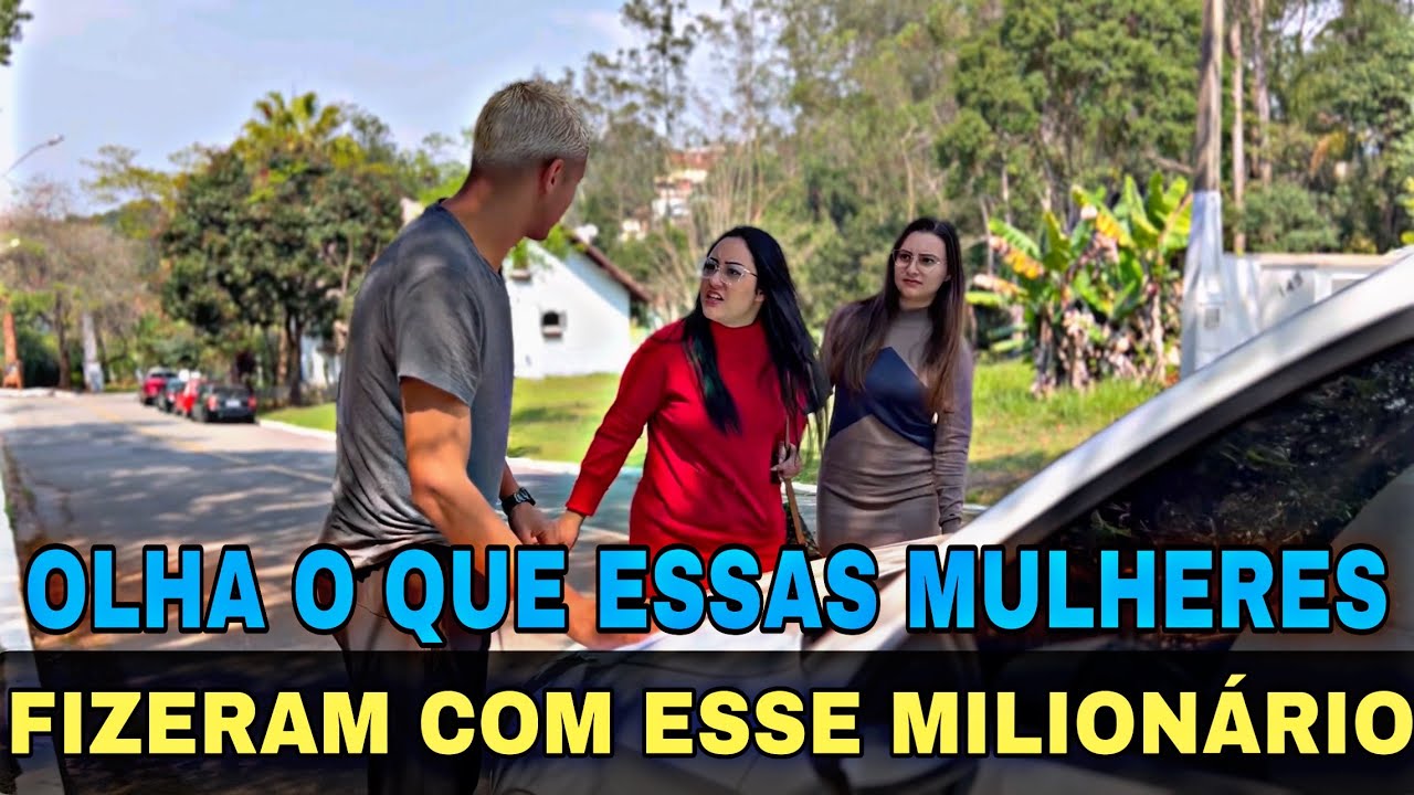 Milionário ensina uma lição a uma mulher interesseira