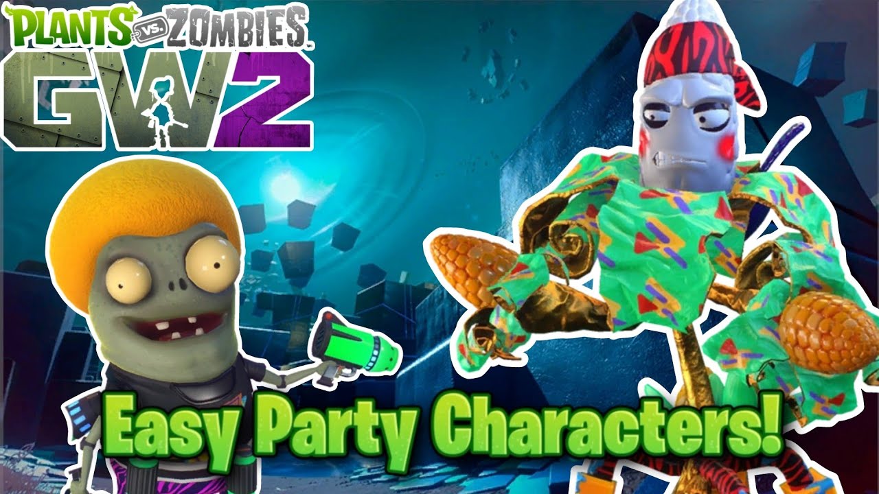 Easy Party Legendary Characters!! - PVZ GW2 Guide