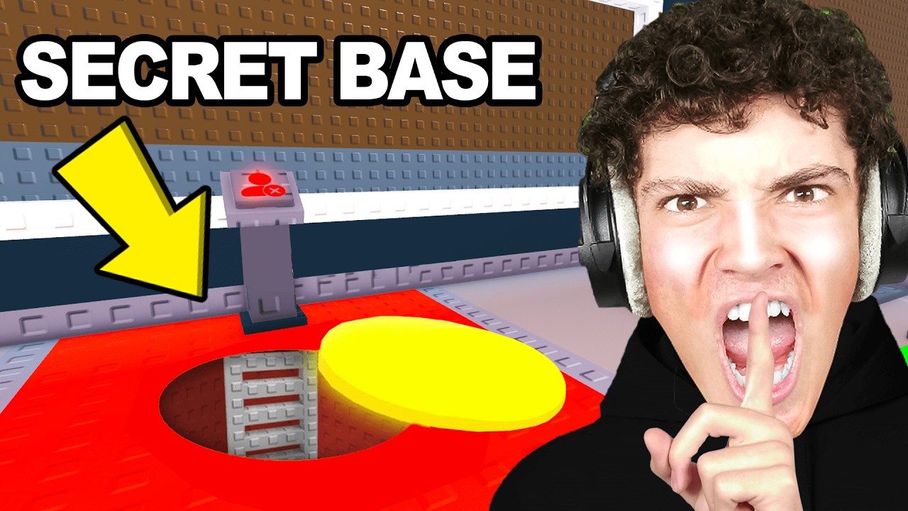 Ich BAUE eine SECRET BASE um FLAKEZC zu TROLLEN in Steal a Brainrot