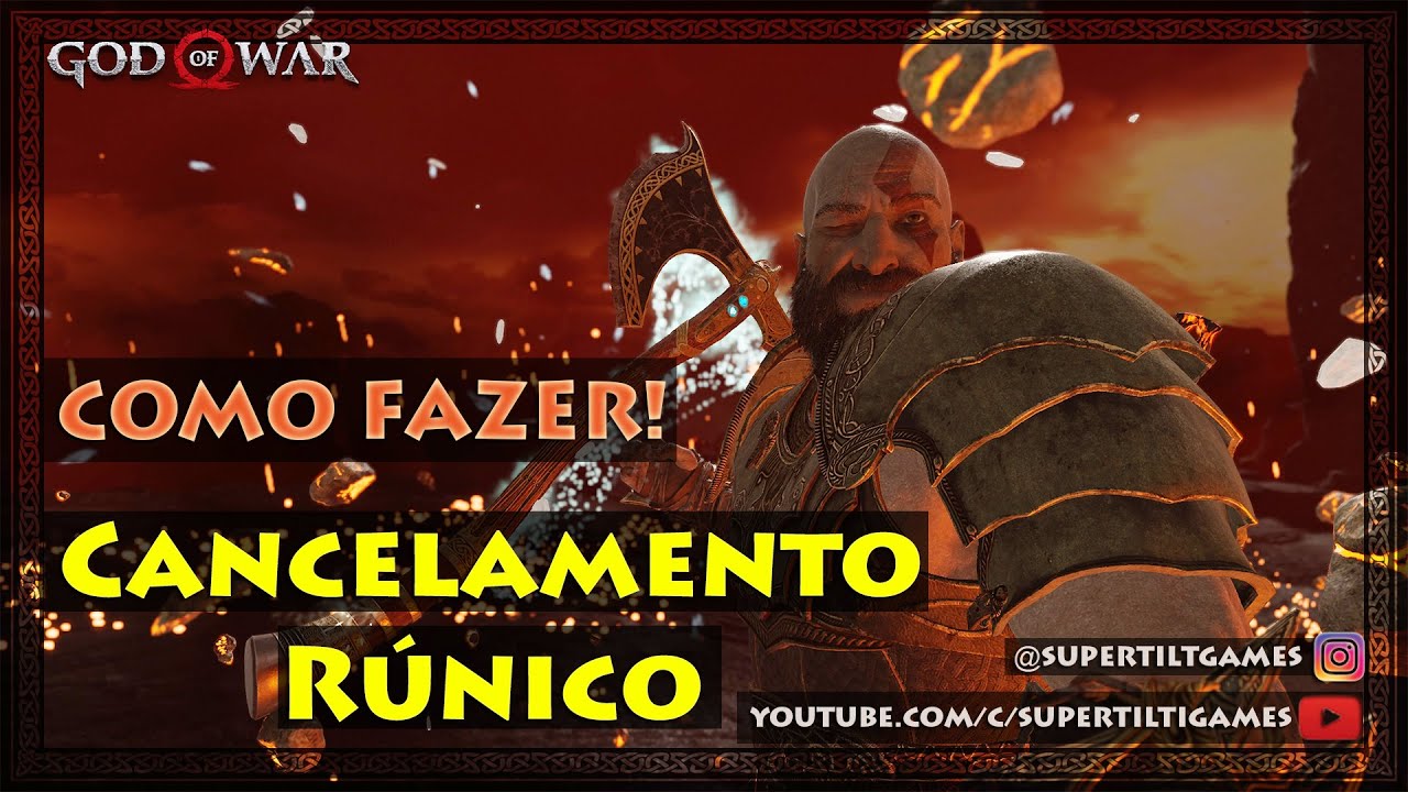 God of War - Cancelamento Rúnico - Como Fazer!