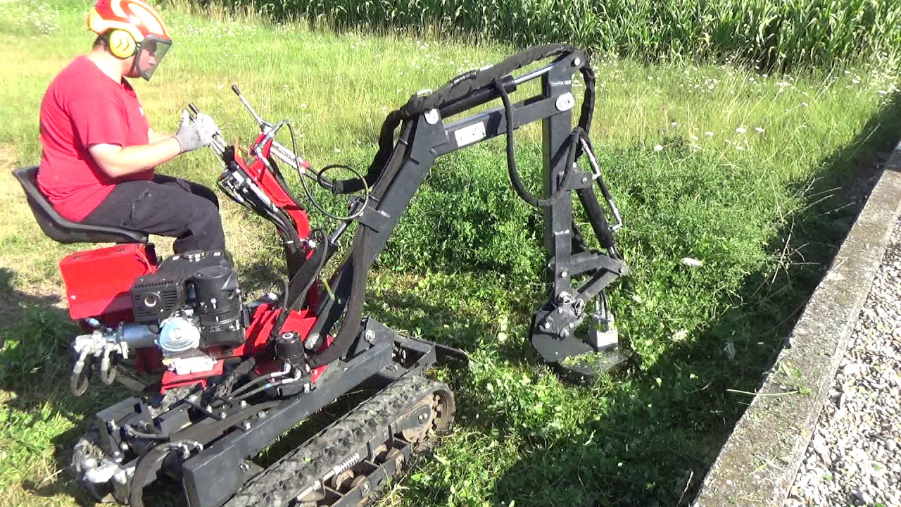 JMEKA - Brush cutter for multi-function mini-digger JMEKA