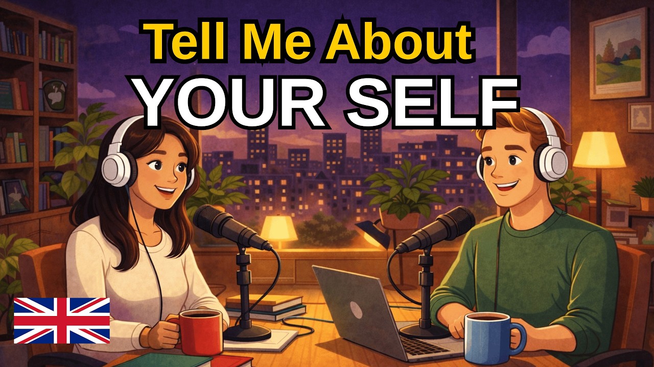 How to Talk About Yourself in English | Easy conversations for Beginners | English Podcast