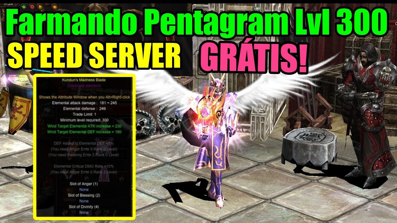 Speed Server Farm Penta Lvl 300 Free - Mu Online