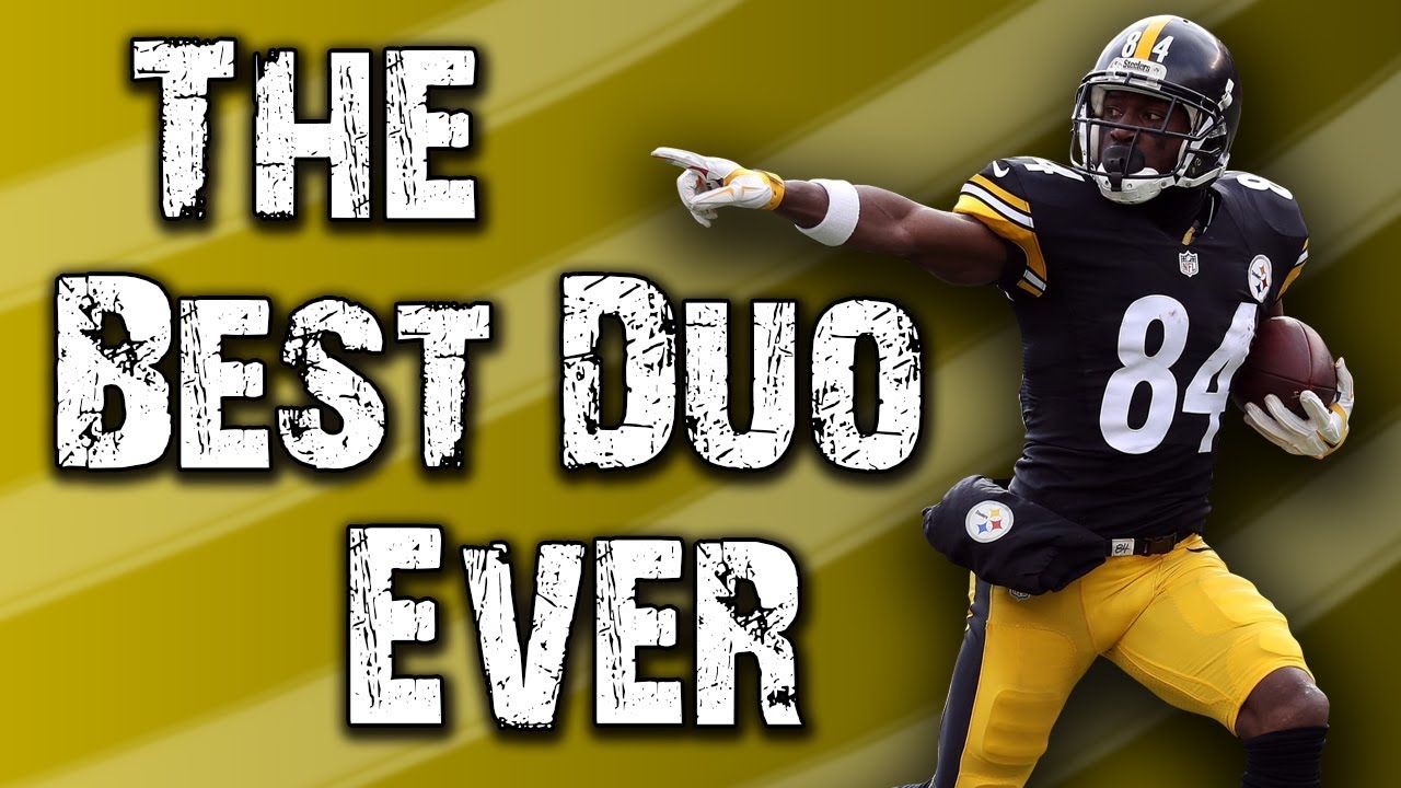 Antonio Brown and Ben Roethlisberger are the best duo ever