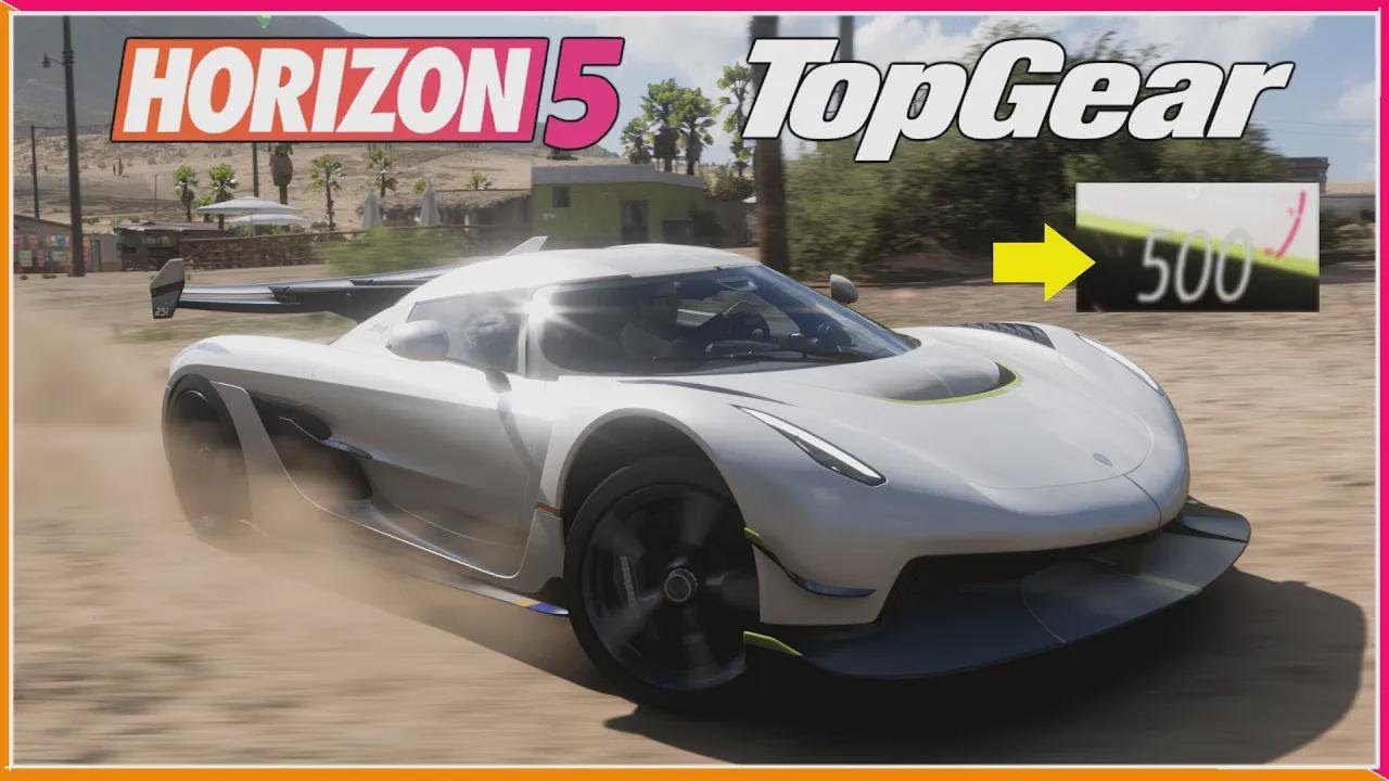 ¡500 KM/H! ¿EL COCHE MÁS RÁPIDO DE FORZA HORIZON 5? Koenigsegg Jesko