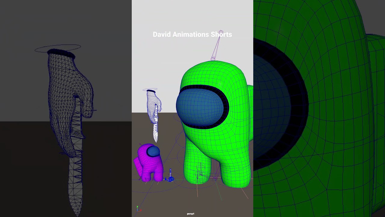 Among us - Who is the impostor?! 👀 reverse #animation
