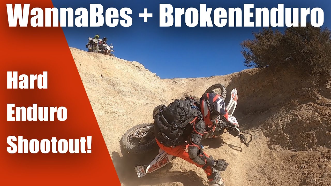 Broken Enduro + WannaBes Hard Enduro Shootout | Phelan Single Track & Cleghorne Truck Trail