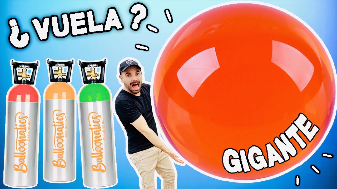 Experimento con HELIO - BOLA GIGANTE *Impresionante*