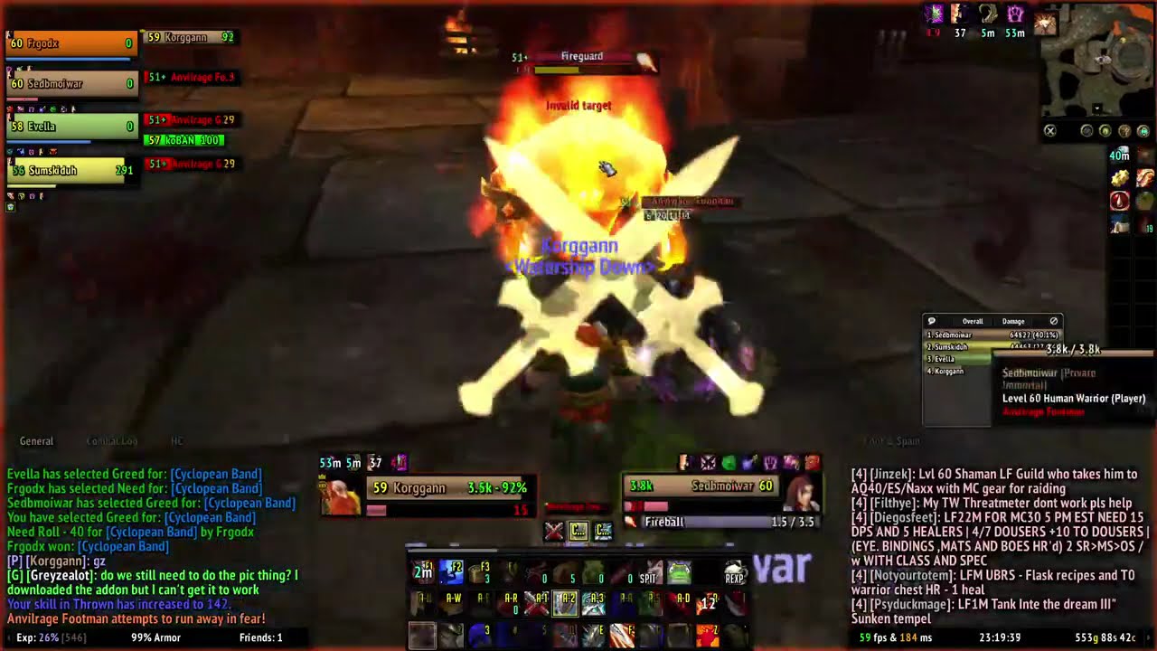 Tanking Blackrock Depths in Turtle WoW (Dwarf Warrior PoV)