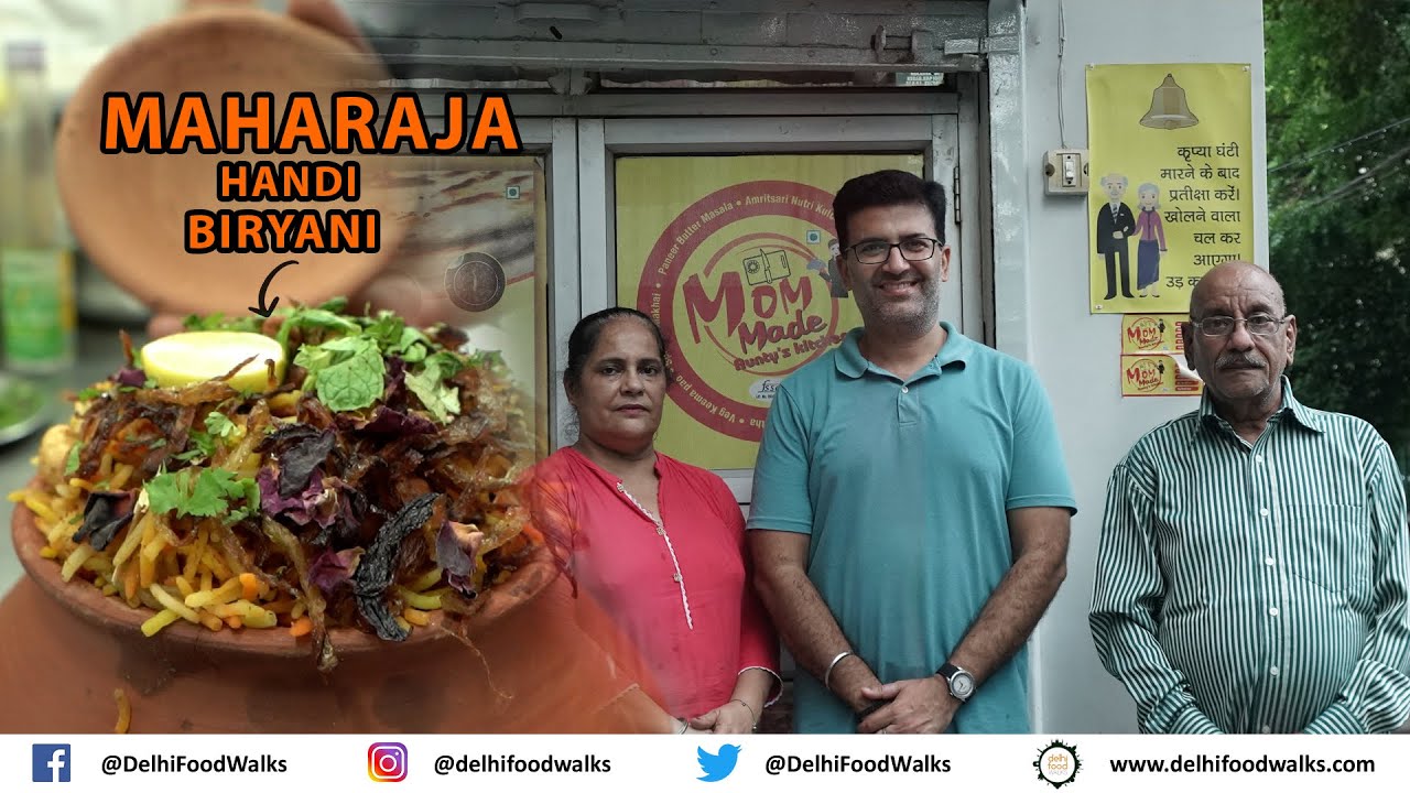 60 + Years Old Couple Selling Home Cooked Food in Delhi I VEG CHARCOAL Mutton CHAAP + Handi Biryani