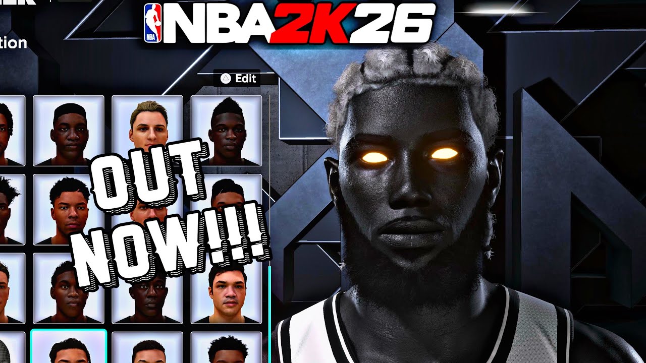 НОВЫЙ *ОБНОВЛЕННЫЙ* ГЛЮК СОЗДАНИЯ ЛИЦА ЧЕРНОГО ТАЗА В NBA 2K26!!!