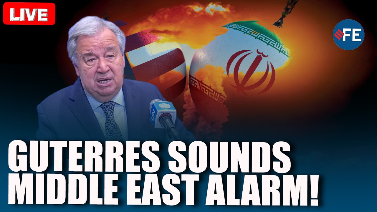 UN Chief António Guterres Speaks In Beirut As Israel–Iran War Escalates