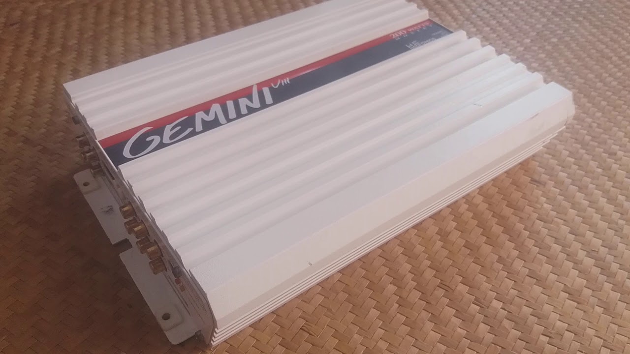 Old School Hifonics Gemini VIII Zed Audio