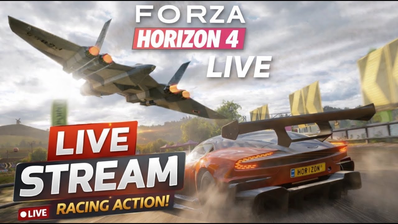 FORZA HORIZON 4 LIVE 🔥 | Max Speed Runs, Crazy Races & Hypercars