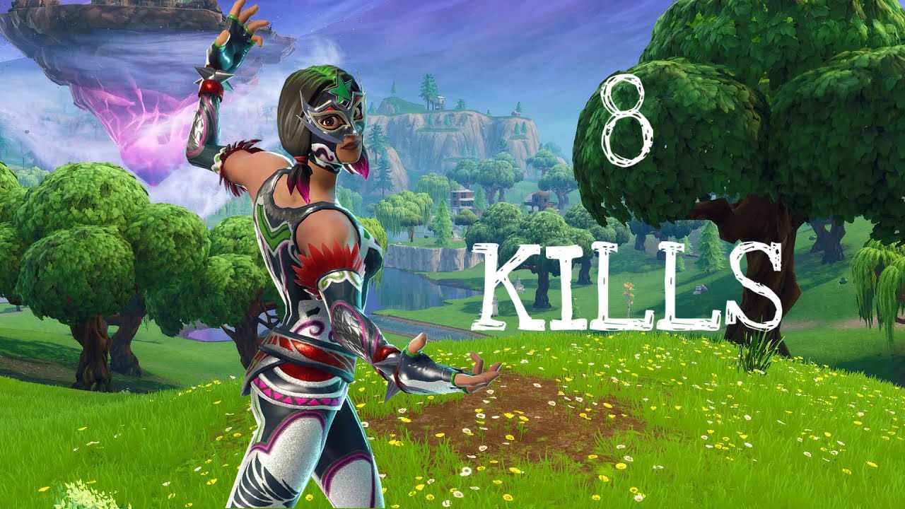 Pro Fortnite 8 KILL WIN game NO COMMENTARY PS5
