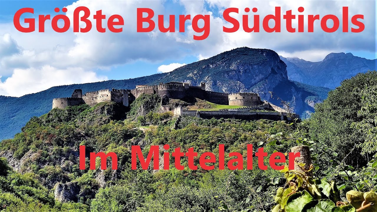 Wandern in Südtirol - Zwei Burgen, eine Alte Mühle und ein Wasserfall(2023, 4k)