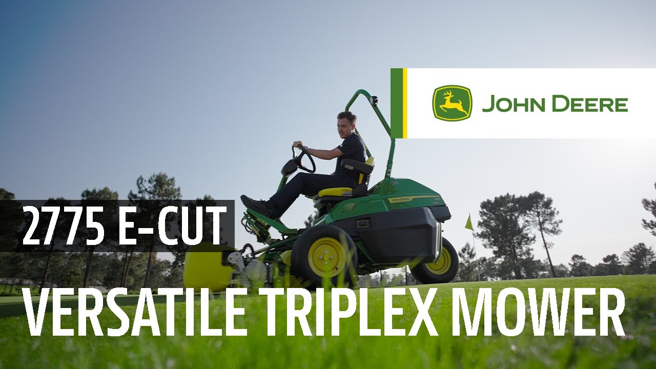 2775 E-Cut Triplex Mower: Tee to Green Versatility