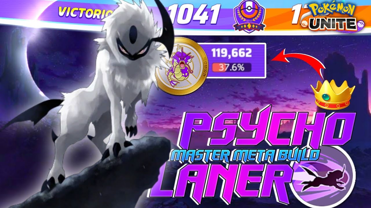 MAKE ABSOL THE PSYCHO LANER WITH THIS INSANELY BROKEN DRAIN CROWN META BUILD!!!🔥 | Pokemon Unite